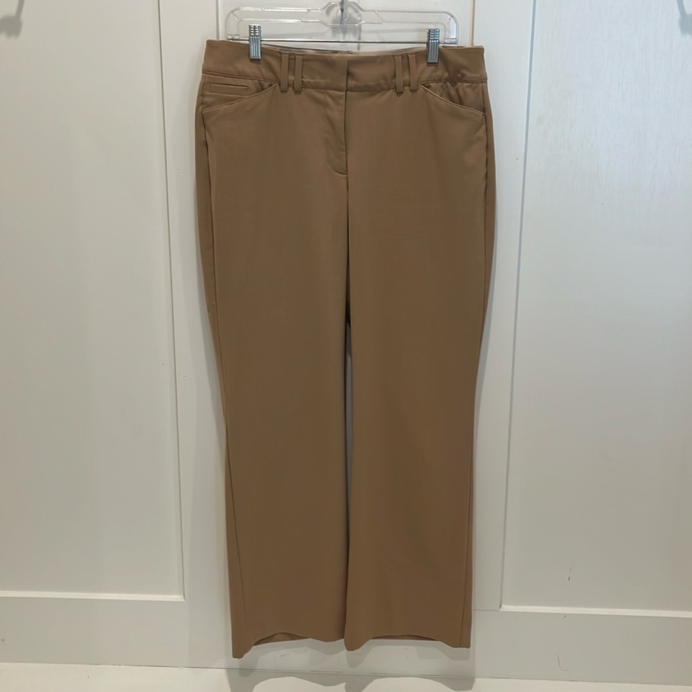 Lane Bryant Tan Dress Trousers Size 14